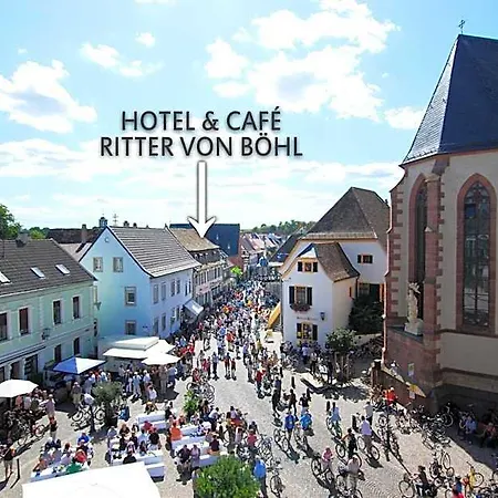 & Cafe Ritter Von Boehl Otel Deidesheim